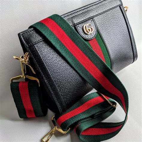 gucci bag with yellow strap|genuine gucci bag strap.